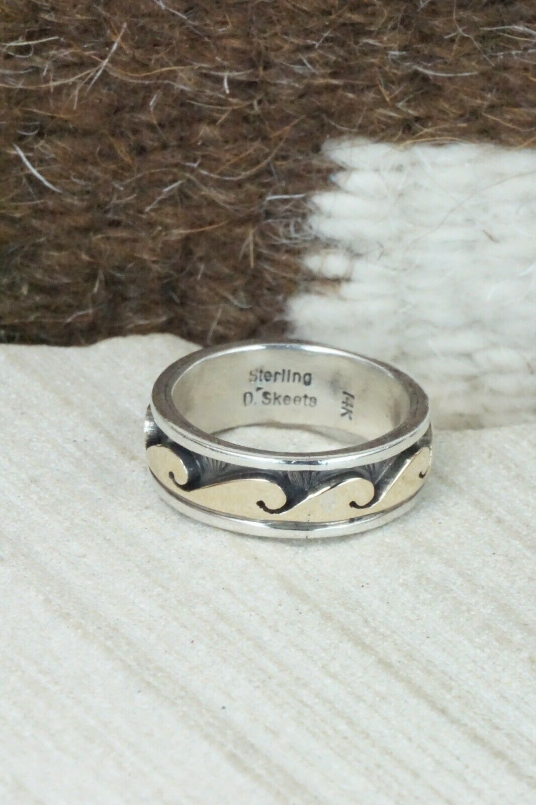 Sterling Silver Ring - David Skeets - Size 5