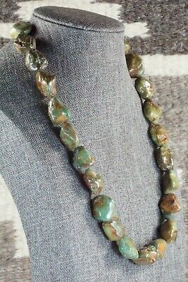 Turquoise & Sterling Silver Necklace - Louise Joe