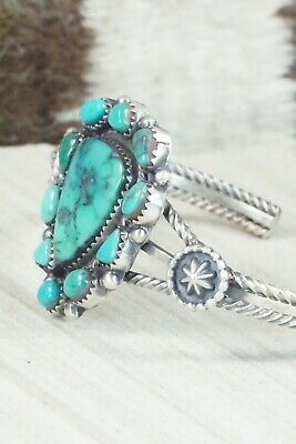 Turquoise & Sterling Silver Bracelet - Roberta Begay