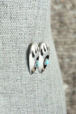 Turquoise & Sterling Silver Earrings - Leta Parker