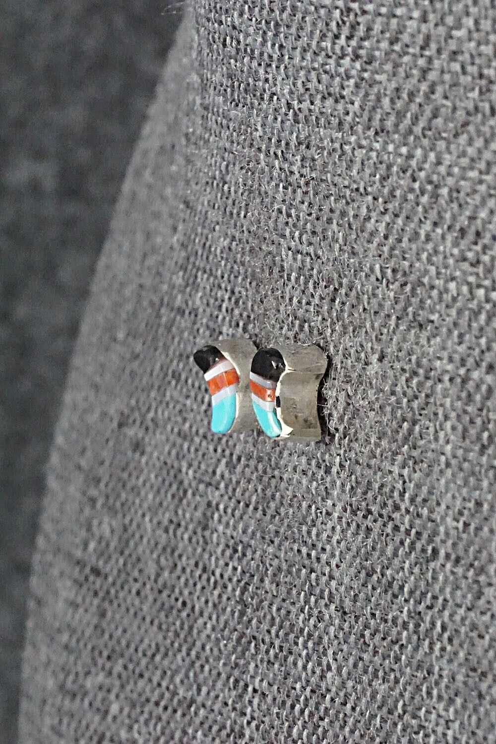 Multi Stone & Sterling Silver Earrings - Francisco Chapito