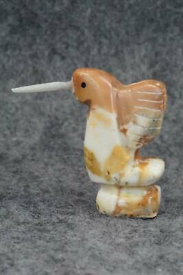 Humming Bird Zuni Fetish Carving - Justin Red Elk