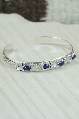 Lapis & Sterling Silver Bracelet - Roger Pino