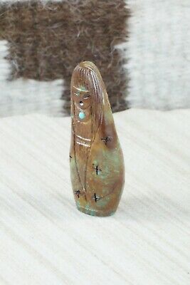Corn Maiden Zuni Fetish Carving - Sandra Quandelacy