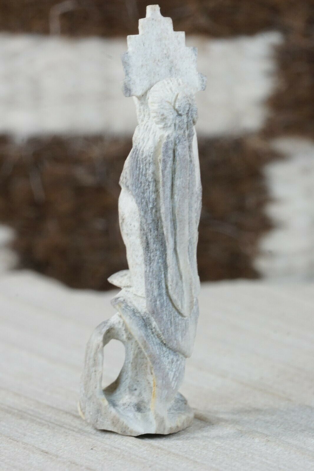 Corn Maiden Zuni Fetish Carving - Lewis Malie Jr - High Lonesome Trading