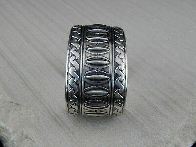Navajo Sterling Silver Bracelet - Raymond Delgarito - High Lonesome Trading