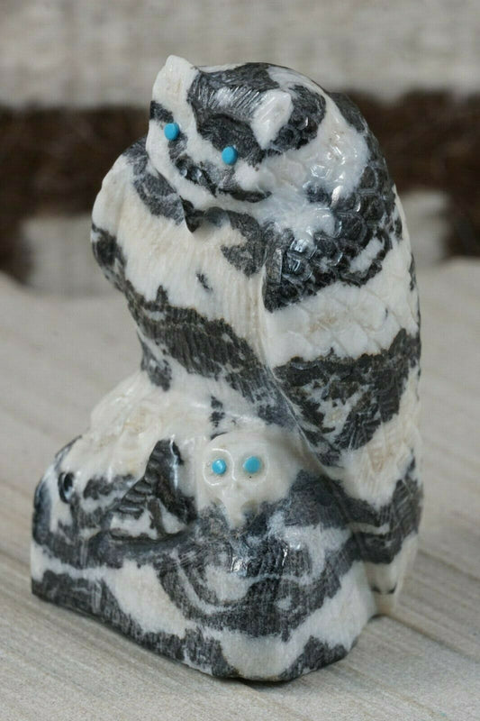 Corn Maiden Zuni Fetish Carving - Derrick Kaamasee - High Lonesome Trading