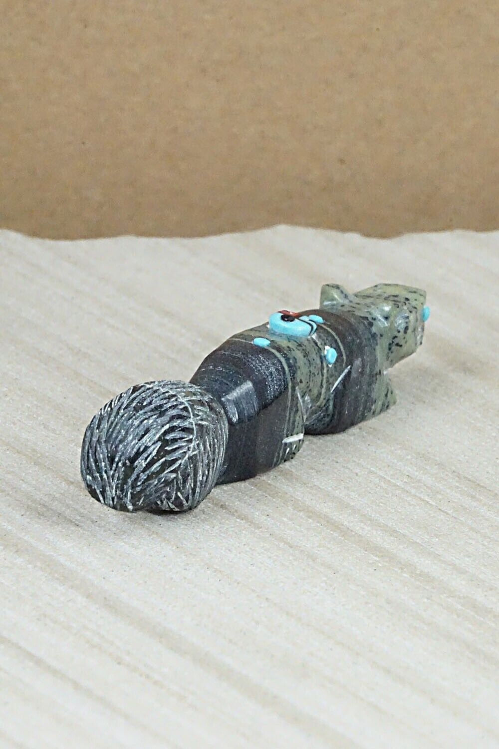 Squirrel Zuni Fetish Carving - Danette Laate