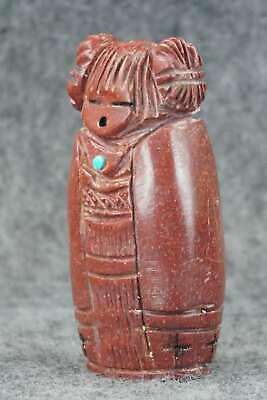 Corn Maiden Zuni Fetish Carving - Faye Quandelacy