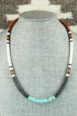 Multi Stone Necklace - Torevia Crespin
