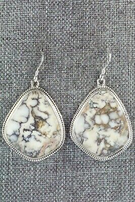 Wild Horse & Sterling Silver Earrings - Annie Spencer