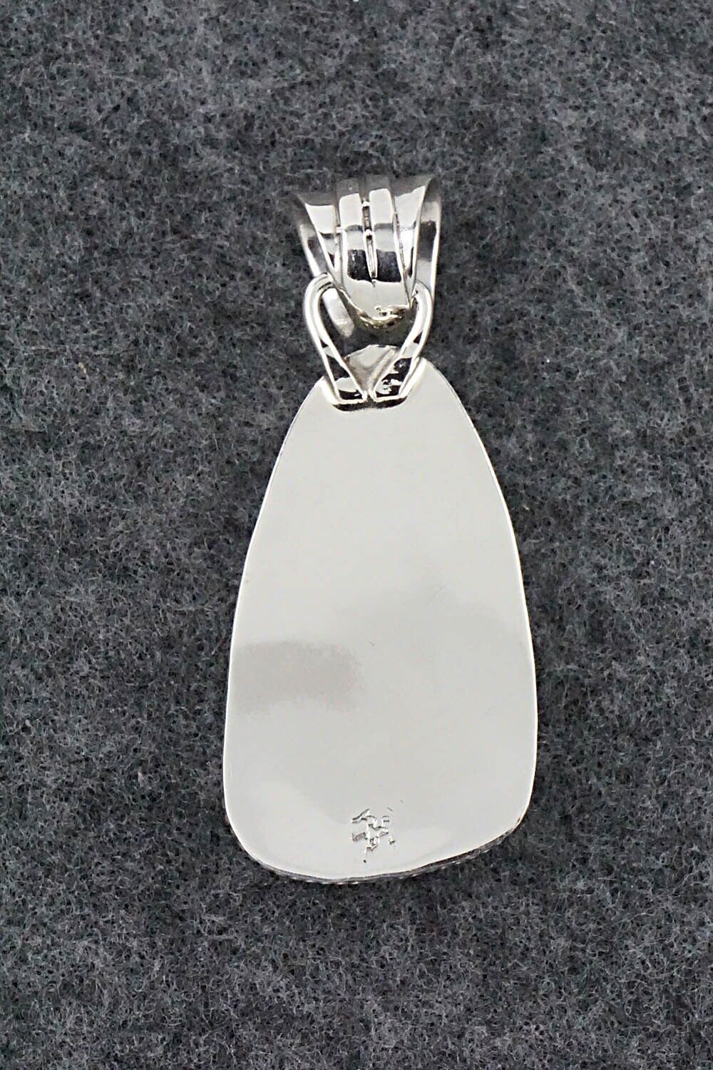 Turquoise and Sterling Silver Pendant - Sharon McCarthy