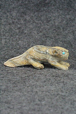 Beaver Zuni Fetish Carving - Wilfred Cheama