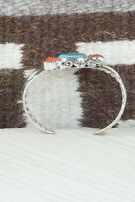 Turquoise & Sterling Silver Bracelet - Shirley Largo - High Lonesome Trading