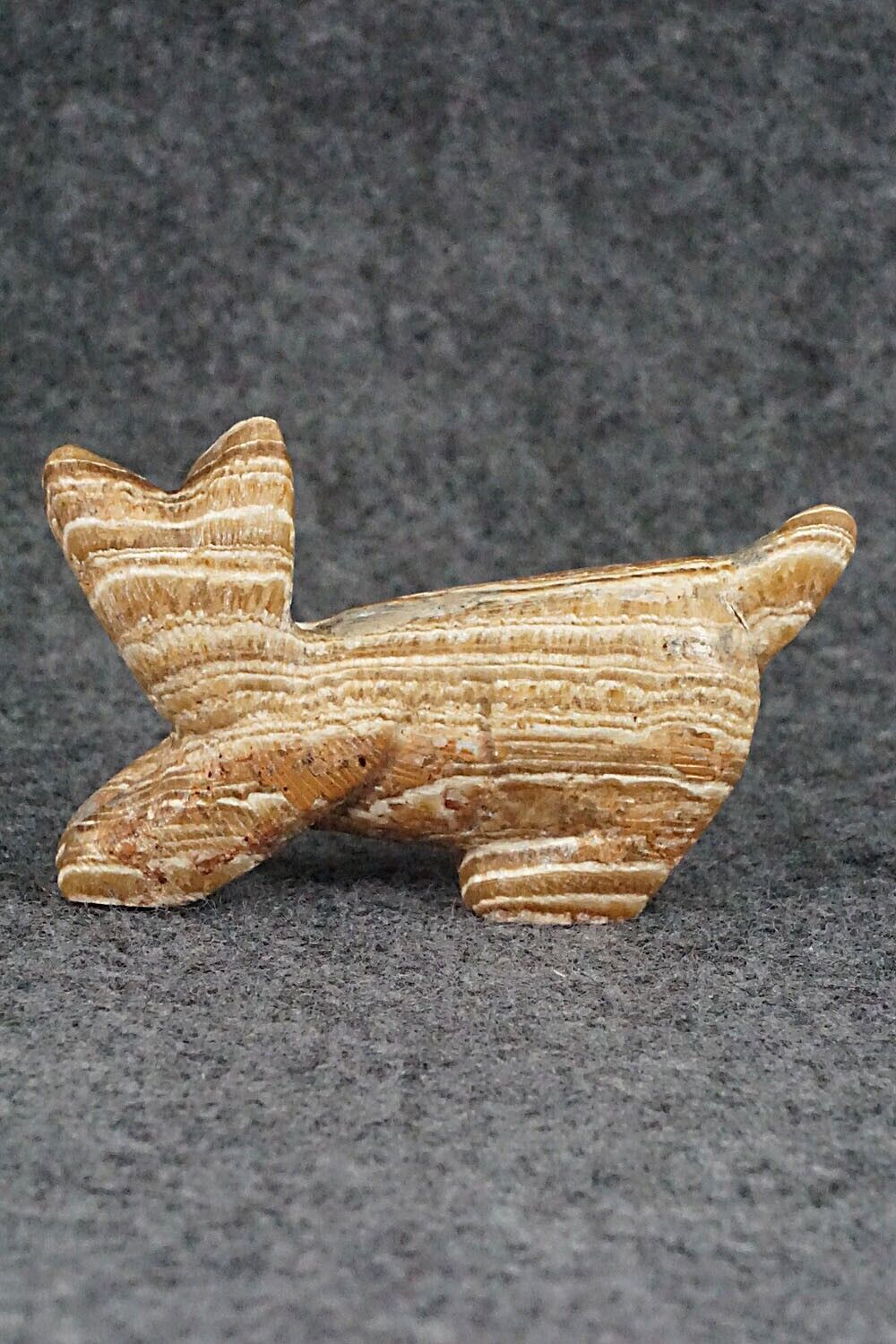 Bobcat Zuni Fetish Carving - Colin Weeka