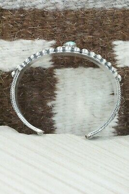 Turquoise & Sterling Silver Bracelet - Tom Lewis