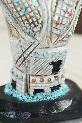 Corn Maiden Zuni Fetish Carving - Carl Etsate