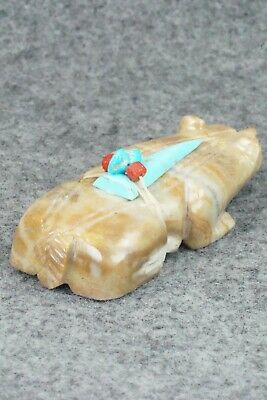 Badger Zuni Fetish Carving - Alex Tsethlikai