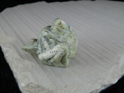 Frog Zuni Fetish Carving - Evan Cachini - High Lonesome Trading