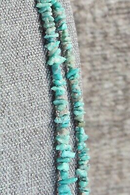 Turquoise & Sterling Silver Necklace - Navajo