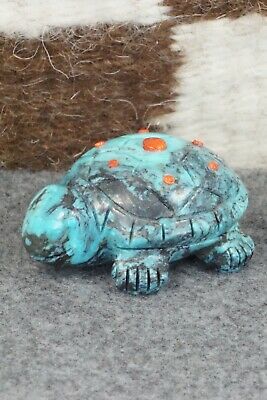 Turtle Zuni Fetish Carving - Reynold Lunasee