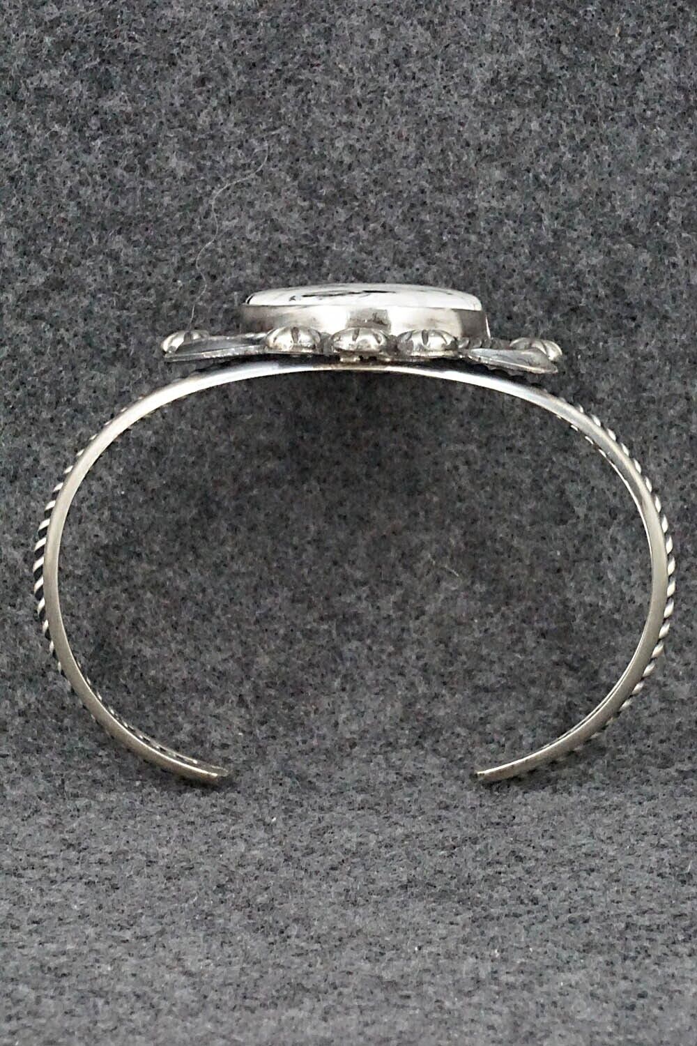 White Buffalo & Sterling Silver Bracelet - Jeff James
