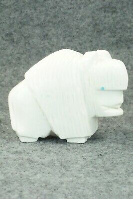 Buffalo Zuni Fetish Carving - Gilbert Lonjose