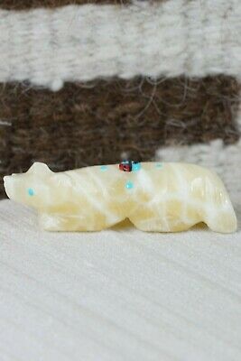 Wolf Zuni Fetish Carving - Danette Laate - High Lonesome Trading
