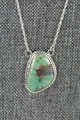 Navajo Turquoise & Sterling Silver Necklace - Annie Spencer