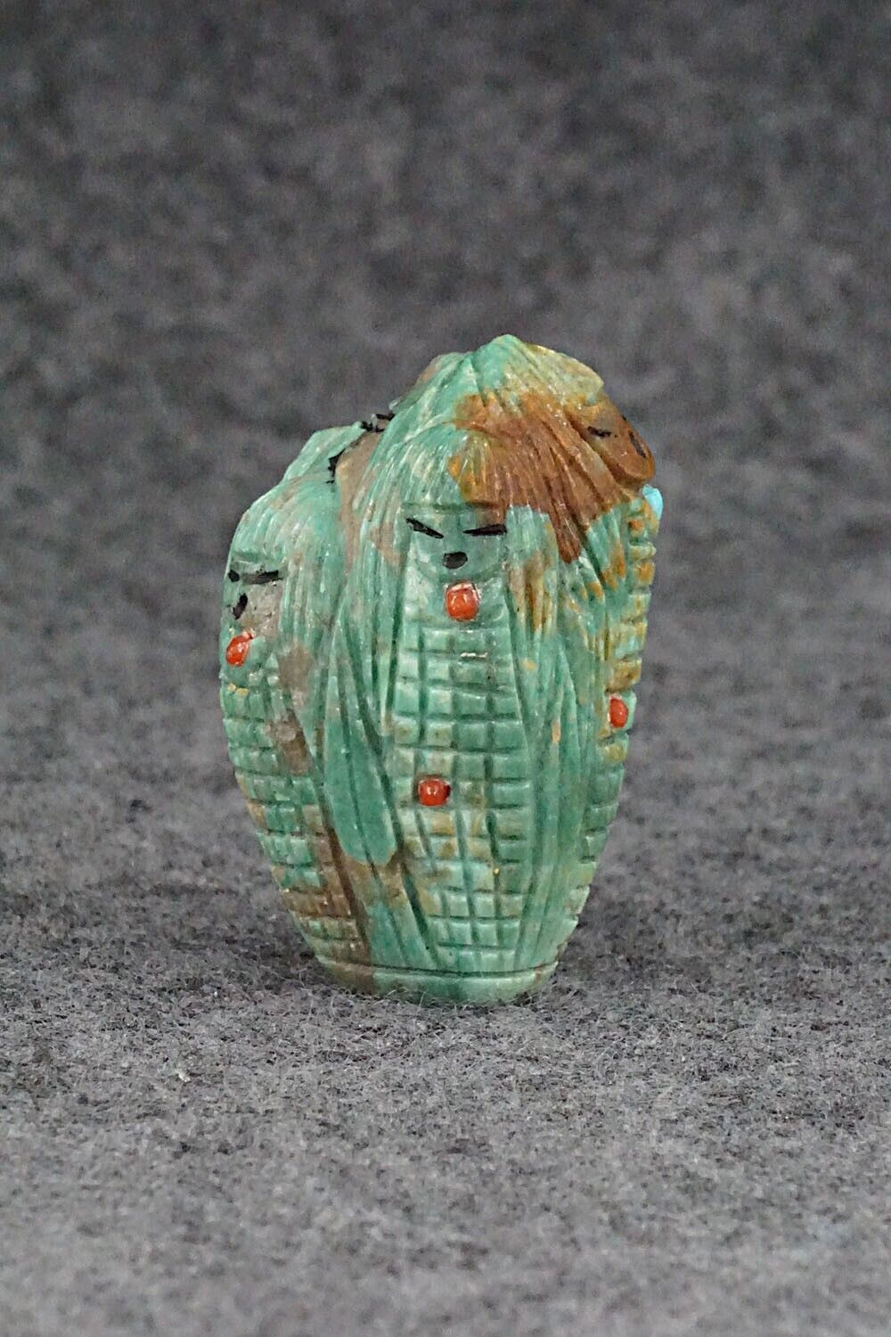 Corn Maiden Zuni Fetish Carving - Sandra Quandelacy