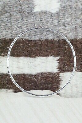 Navajo Sterling Silver Bangle Cuff - Elaine Tahe