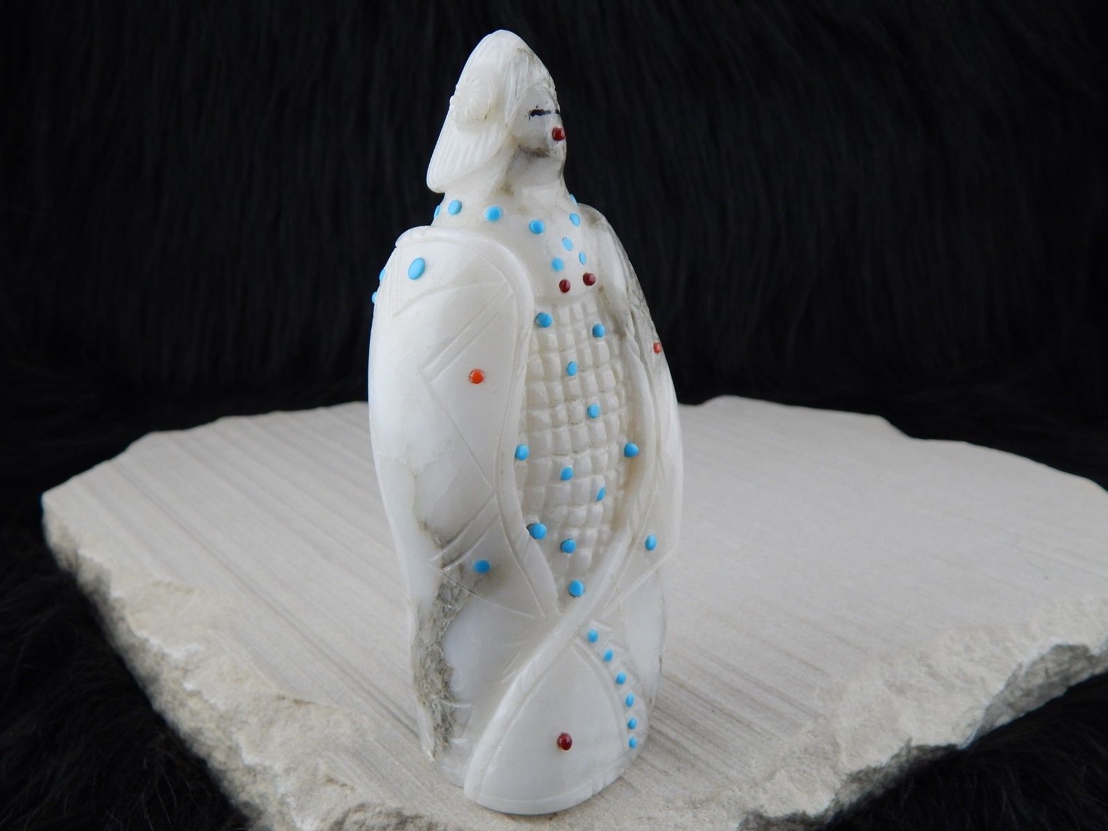 Corn Maiden Zuni Fetish Carving - Michael Laweka - High Lonesome Trading