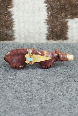 Mountain Lion Zuni Fetish Carving - Peter Gasper