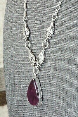 Spiny Oyster & Sterling Silver Necklace - Verley Betone