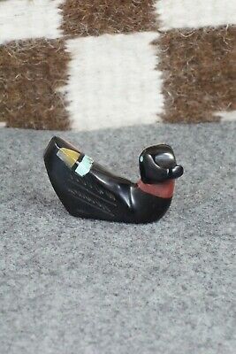 Duck Zuni Fetish Carving - Steven Natachu