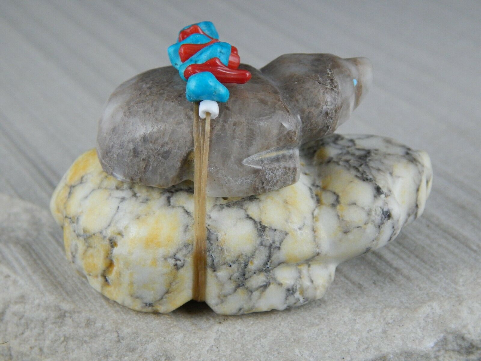 Badgers Zuni Fetish Carving - Ed Lementino - High Lonesome Trading