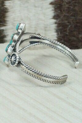 Turquoise & Sterling Silver Bracelet - Roberta Begay