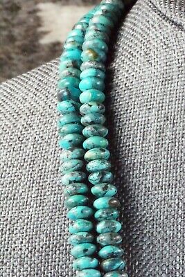 Turquoise & Sterling Silver Necklace - Navajo
