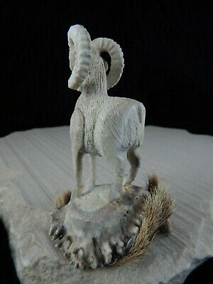 Ram Zuni Fetish Carving - Garrick Weeka - High Lonesome Trading