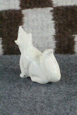 Wolf Zuni Fetish Carving - Calvert Bowannie