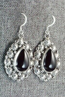 Onyx & Sterling Silver Earrings - Ben Begay