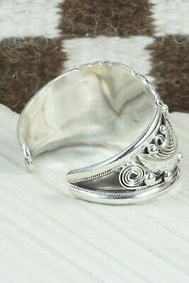 White Buffalo & Sterling Silver Bracelet - Darrell Morgan