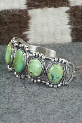 Turquoise & Sterling Silver Bracelet - Thomas Yazzie