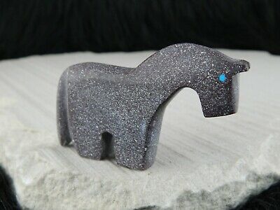 Horse - Zuni Fetish - Bernard Laiwakete - Zuni Horse Carving - Native American - High Lonesome Trading