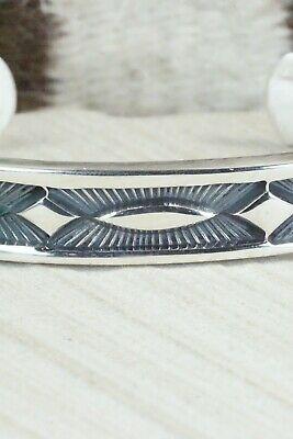 Sterling Silver Bracelet - Jerrold Tahe - High Lonesome Trading