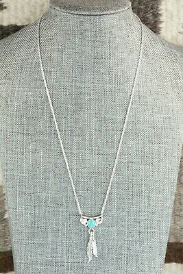 Turquoise & Sterling Silver Necklace - Sharon McCarthy