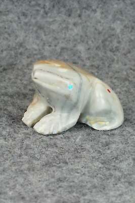 Frog Zuni Fetish Carving - Todd Lowsayatee