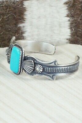 Turquoise & Sterling Silver Bracelet - Kevin Billah
