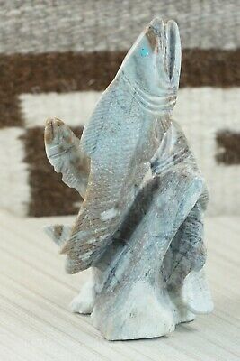 Trout Zuni Fetish Carving - Herbert Him