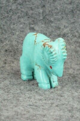 Ram Zuni Fetish Carving - Andres Quandelacy